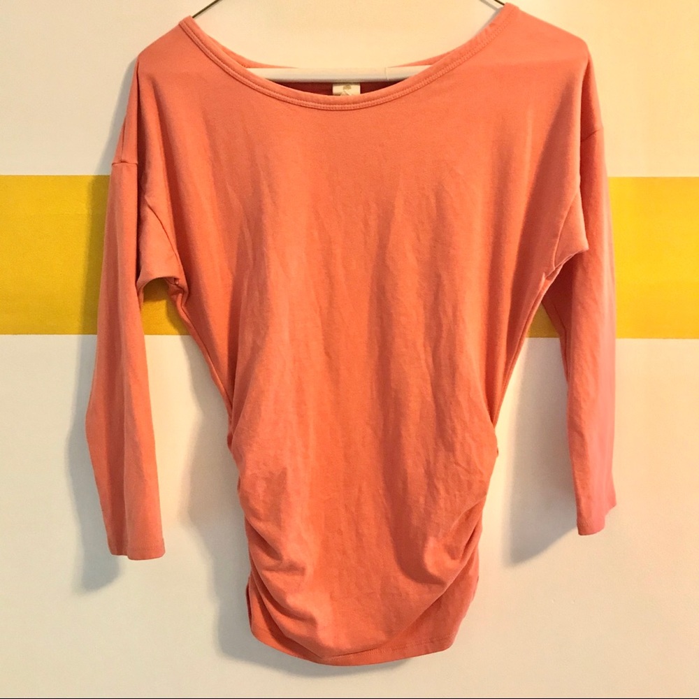 NWOT Tucker and Tate Crimped wide neckline shirt